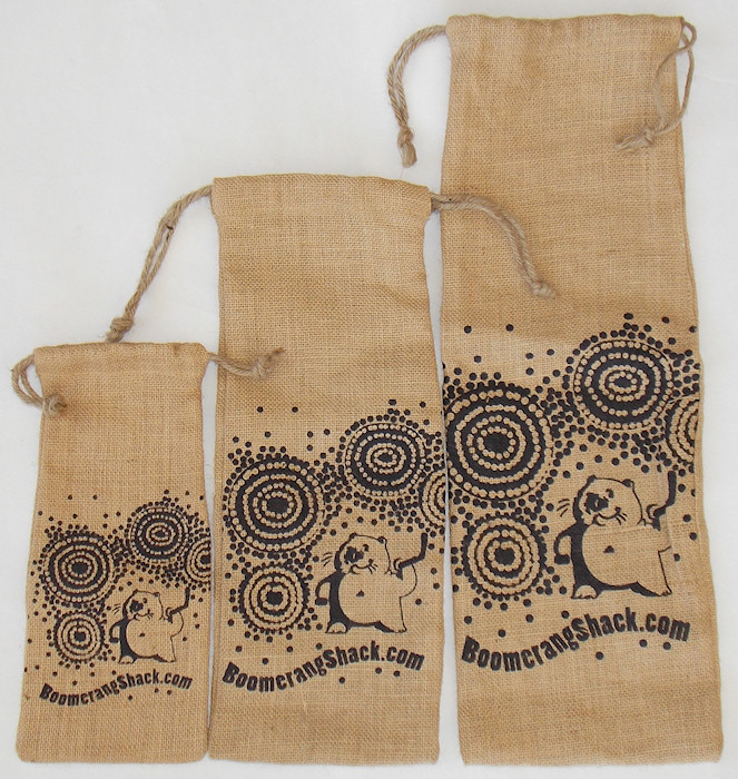 Draw string jute gift bags