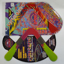 Boomerang set #11 | Two returning plastic boomerangs
